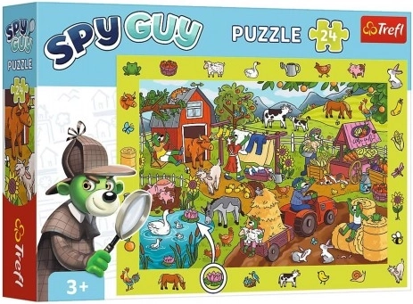 Наблюдателен пъзел SPY GUY – ферма, 24 части