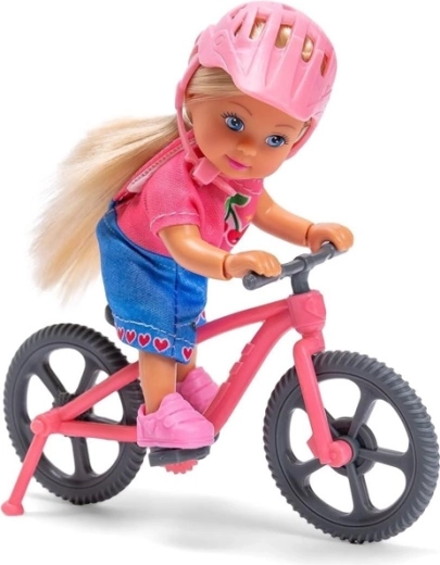 Pink mountain bike for dynamic play