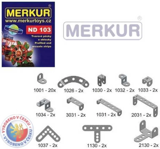 Merkur ленти и дъги – резервни части ND 103