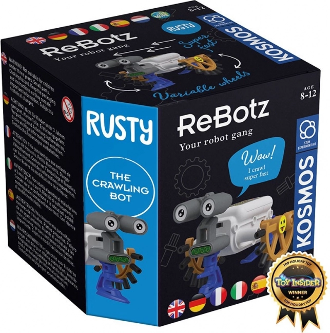 ReBotz Rusty роботски конструктор за деца