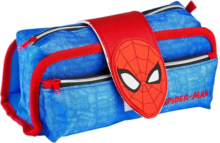 Spider-Man pencil case with Velcro closure - 1 piece