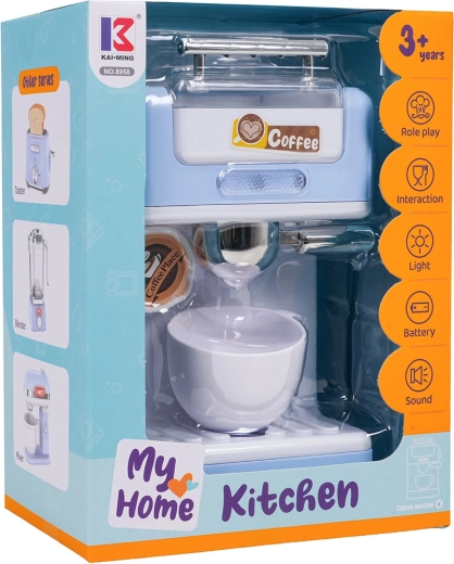 Blue Interactive Children's Capsule Coffee Maker