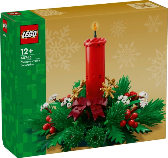 LEGO иконична празнична декорация за маса