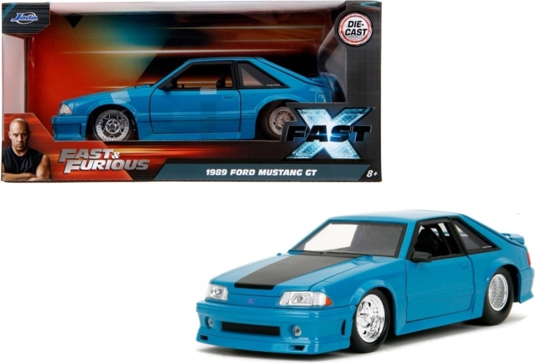1989 Ford Mustang GT 1:24 by Jada Toys – Fast & Furious 10 licensed model