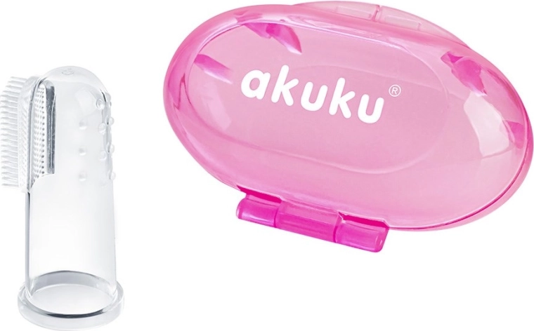 First toothbrush with case Akuku