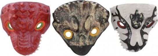 Dinosaur Foam Mask 20x19 cm Various Types for Carnival