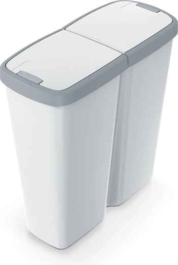 Prosperplast Compacta Q Duo кош за отпадъци 50 l за разделно събиране на отпадъци
