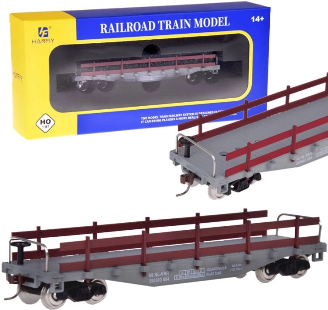 Open freight wagon for H0 1:87 model railway