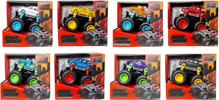 Metal off-road monster truck