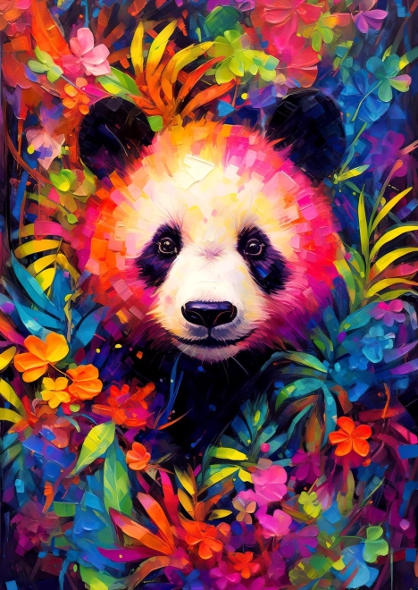 Playful Panda Cub Puzzle 1000 pieces