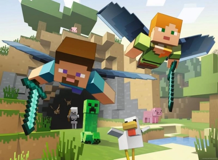 Пъзел Minecraft 200 части Ravensburger
