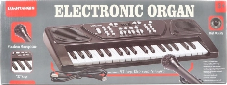 Children's electronic piano with 37 keys, microphone and USB