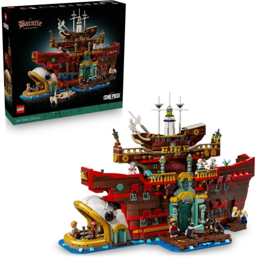 LEGO One Piece плаващ ресторант Baratie – колекционерски модел за възрастни