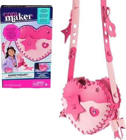 Cool Maker Creative Heart-Shaped Handbag Kit