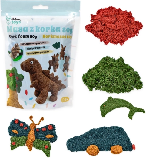 Adam Toys Sensory Cork Compound in Various Colors - 1 Piece