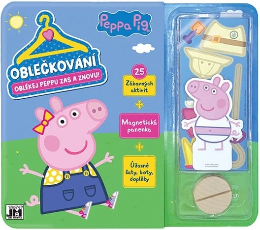 Обличане Прасенцето Пепа – магнитен моден комплект