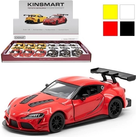 Toyota GR Supra Racing Concept метална количка 1:36