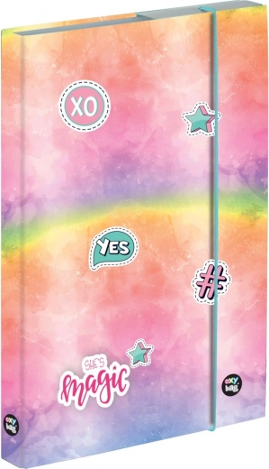 A4 MAGIC Exercise Book Box with Elastic Band