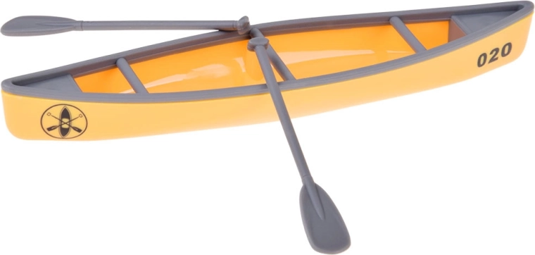 Kayak and paddles for water adventures