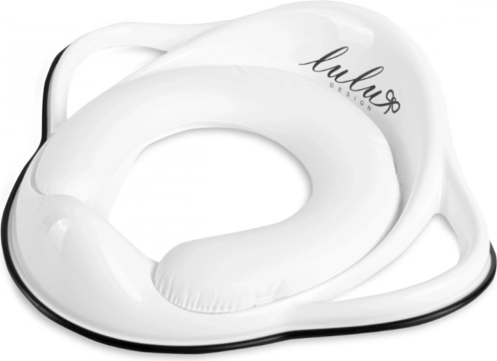 Maltex soft toilet seat reducer with handles Lulu white