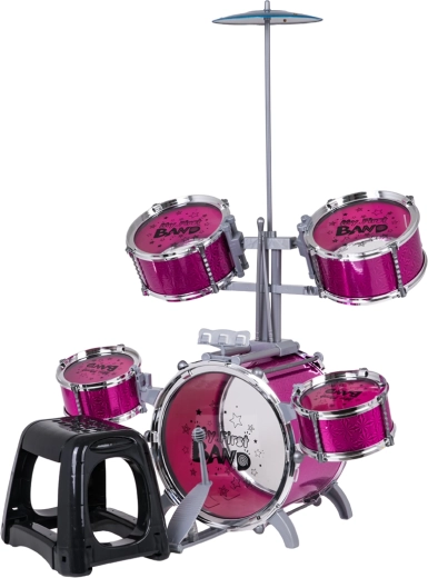 Complete set for young drummers