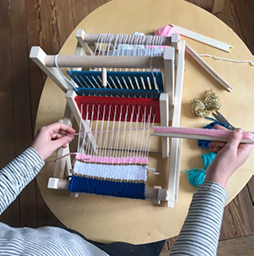 My First Wooden Loom for Children and Beginners
