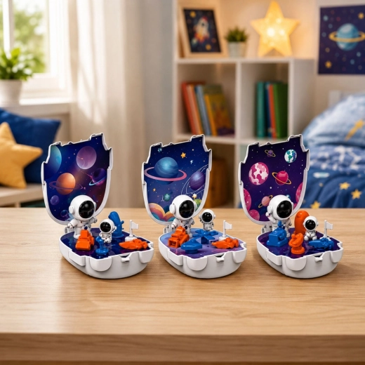 Космическа база, пълна с детайли