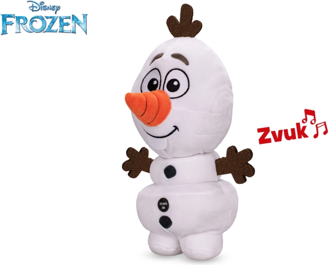 Plush Olaf Frozen Snowman with Sound, 30 cm