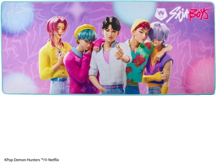 Gaming mouse pad K-pop Demon Hunters Saja Boys - 1 piece