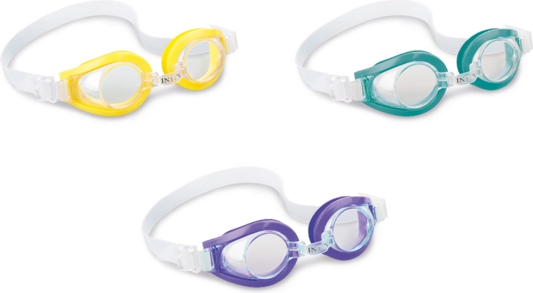 Children's swimming goggles Intex – yellow