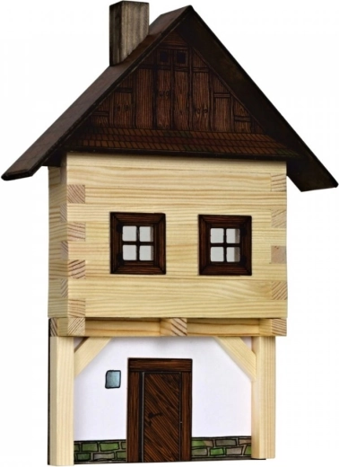 Walachia wooden glue-together town hall building kit (wall-mounted)