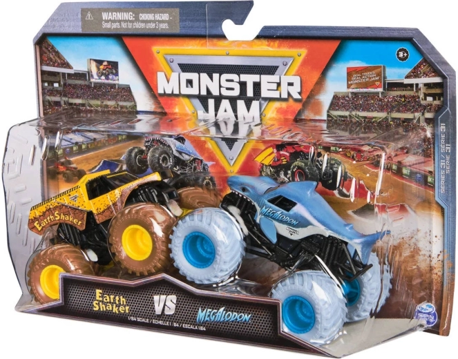 Two Monster Jam models in the package