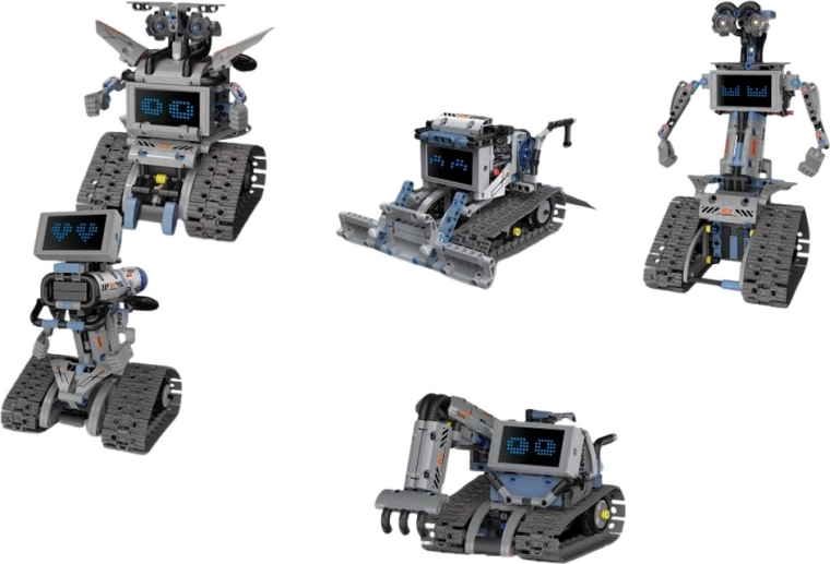 Build 5 different robots from one set