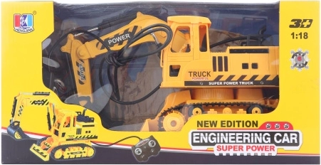 Kids’ wired remote-control excavator
