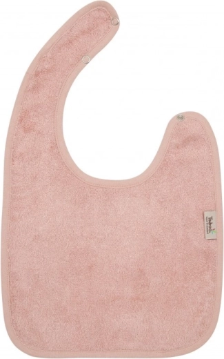 Timboo bib misty rose with snaps
