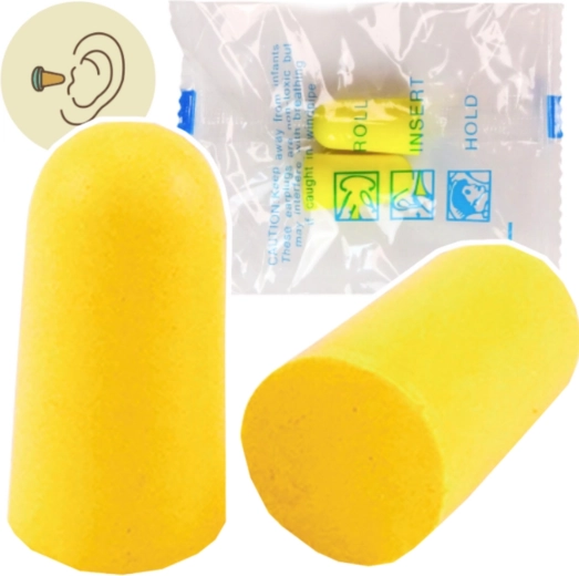 Noise-Reducing Earplugs 24.5 × 13 mm