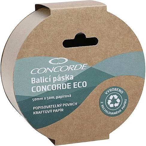 Хартиена опаковъчна лента CONCORDE ECO 50 mm × 50 m