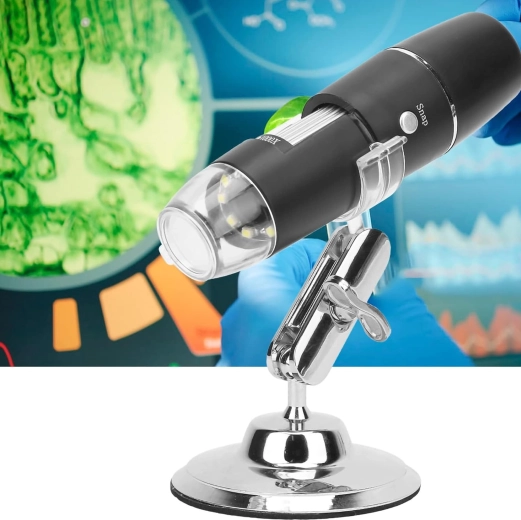 Увеличение до 1600× и ясен образ 2 MP