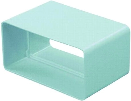 Connector for flat ventilation duct 110 × 55 mm