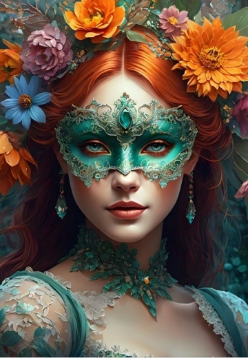 Bluebird puzzle Carnival Beauty 1000 pieces