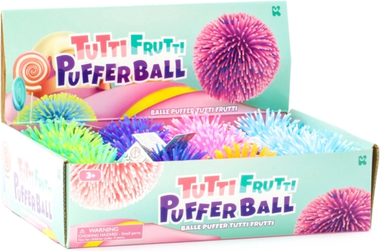 Рошава сензорна топка Tutti Frutti 11,5 см