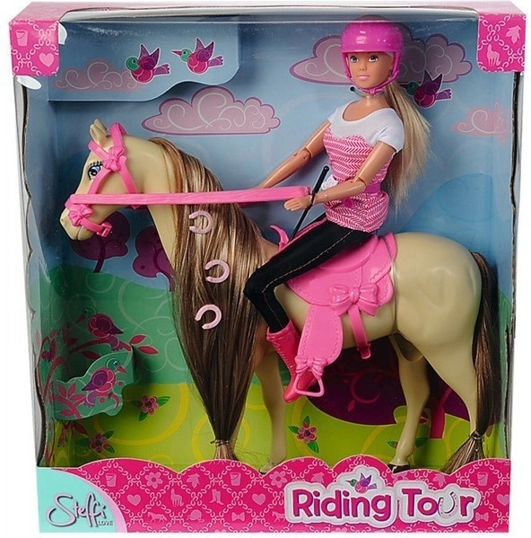 STEFFI Jockey Doll on Horse