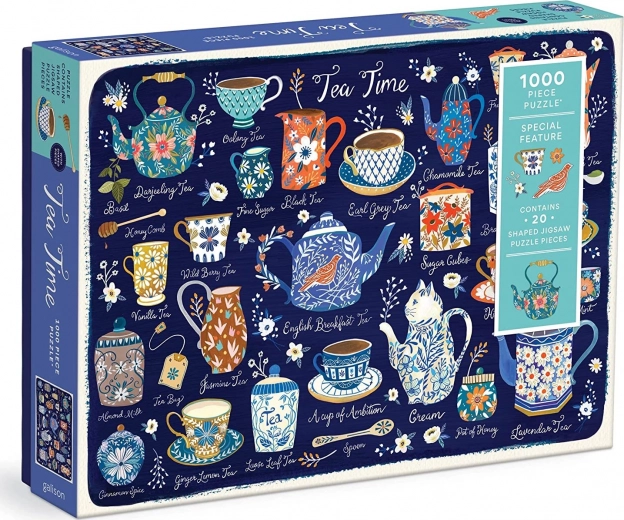 Galison puzzle Tea Time 1000 pieces