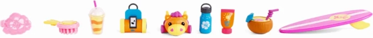 Rich set of accessories for creative play