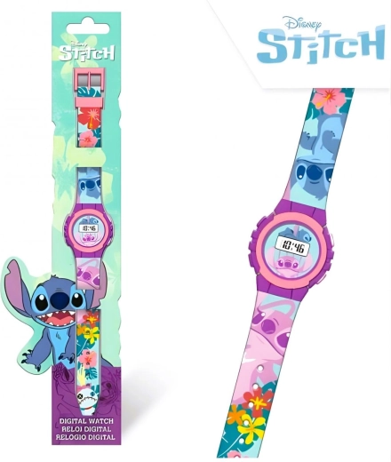 Digital silicone watch Lilo & Stitch - 1 piece