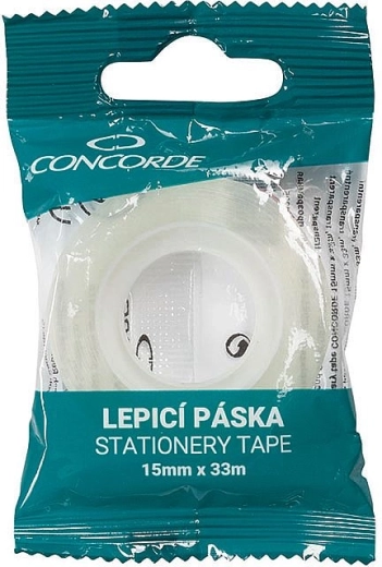 Concorde Transparent Adhesive Tape 15 mm × 33 m