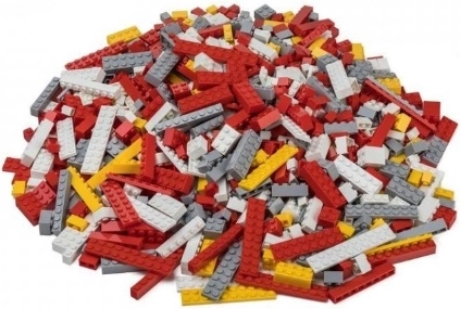 Пожарникарски строителен комплект 1000 бр. L-W Toys