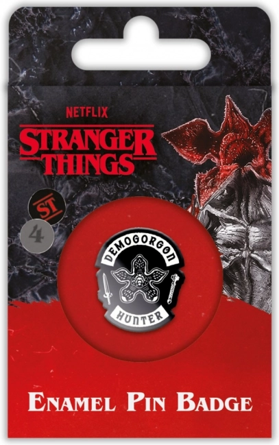 Значка Stranger Things 4 – Демогоргон