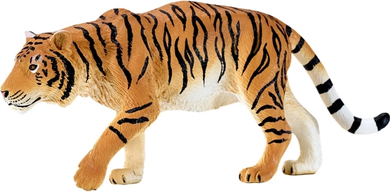 Mojo tiger figurine on the hunt – realistic animal figure