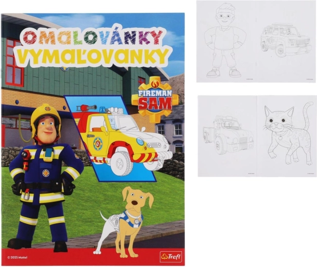 Fireman Sam Colouring Book